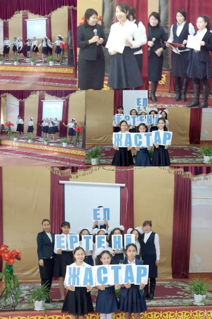 Жамбыл облысы Шу ауданыҚонаевауылы Төле би  атындағы шағын орталықты орта мектебінің қазақтілі мен  әдебиеті пәнінің айлығының ашылу салтанаты 2019 жылы9қаңтар күні өтті.