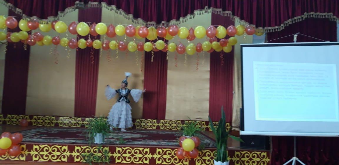 Қазақ тілі мен әдебиеті пәні айлығының жабылуы